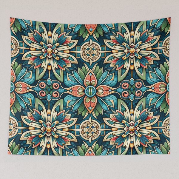 Item preview, Quantum Fusion Tropical Flowers designed and sold by 0penvimark.