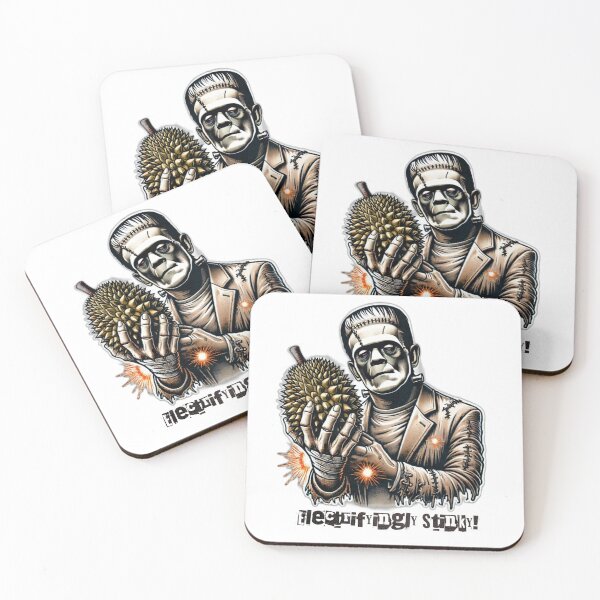 Item preview, Electrifyingly Stinky! - Frankenstein's Durian Trophy designed and sold by DurianCraze.