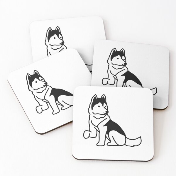 Item preview, Cute Siberian Husky dog  designed and sold by CapriCreatives.