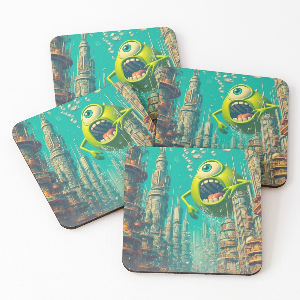 Item preview, Coasters (Set of 4) designed and sold by BzzLab.
