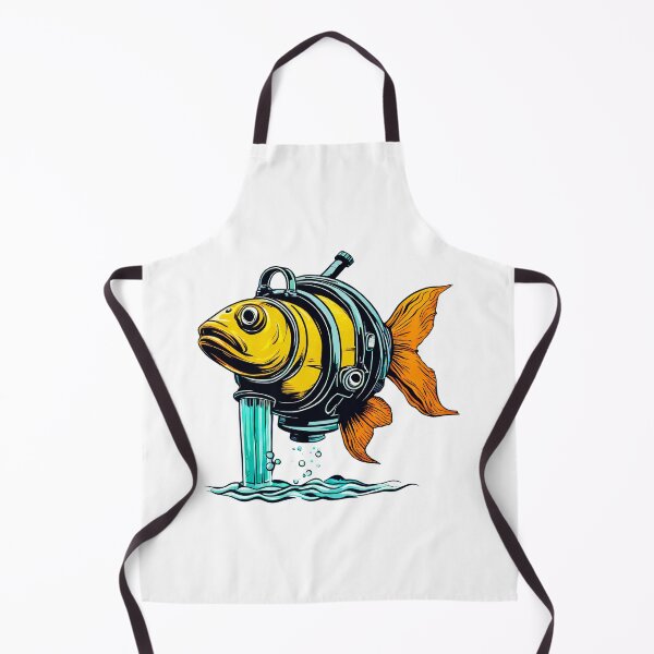 Item preview, Gas Masked Fish in Polluted Depths 2 designed and sold by Tom-Johnson.