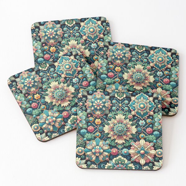 Item preview, Color Harmony Flowers and Geometry designed and sold by 0penvimark.