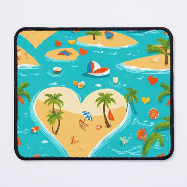 Item preview, Heart-Shaped Dreamy Beachscape 2 designed and sold by Tom-Johnson.