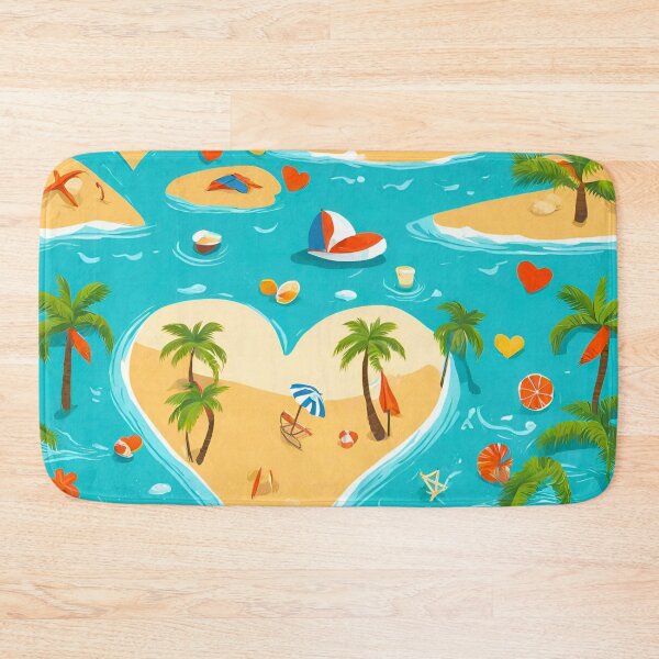 Item preview, Heart-Shaped Dreamy Beachscape 2 designed and sold by Tom-Johnson.