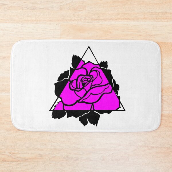 Item preview, Rose Triangle B (purple) designed and sold by Jcat7.