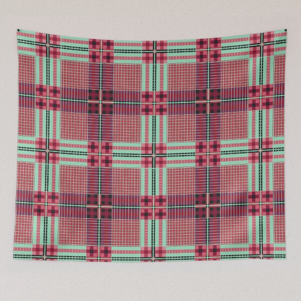 Item preview, Tartan, Big Square, Red version designed and sold by Alex  Blud.