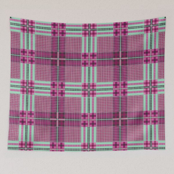 Item preview, Tartan, Big Square, Lilac version designed and sold by Alex  Blud.