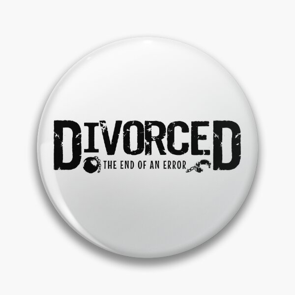 Item preview, Divorced End Of An Error - Black designed and sold by DjangoArtDesign.