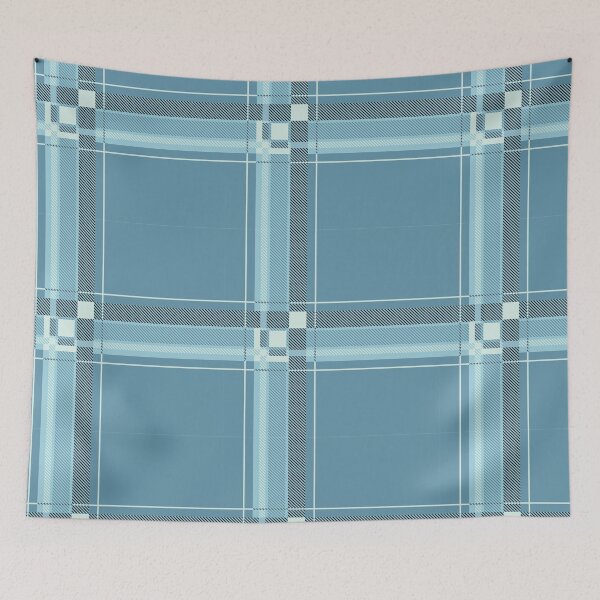 Item preview, Tartan, Big Square, Blue version designed and sold by Alex  Blud.