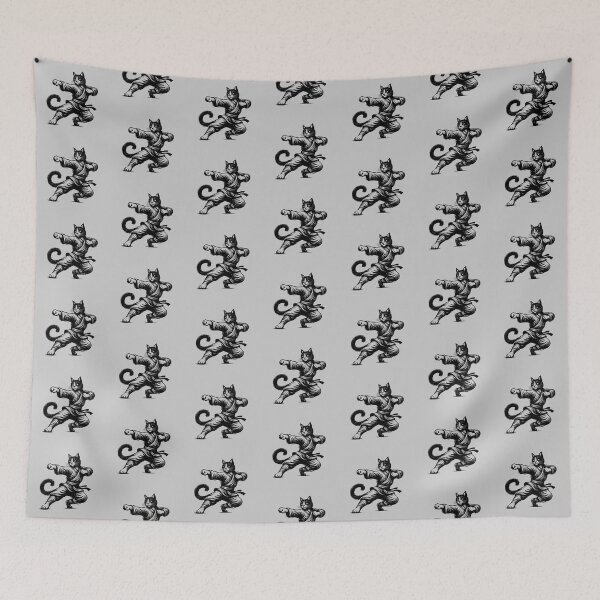Item preview, The Black Belt Cat designed and sold by zzz888.