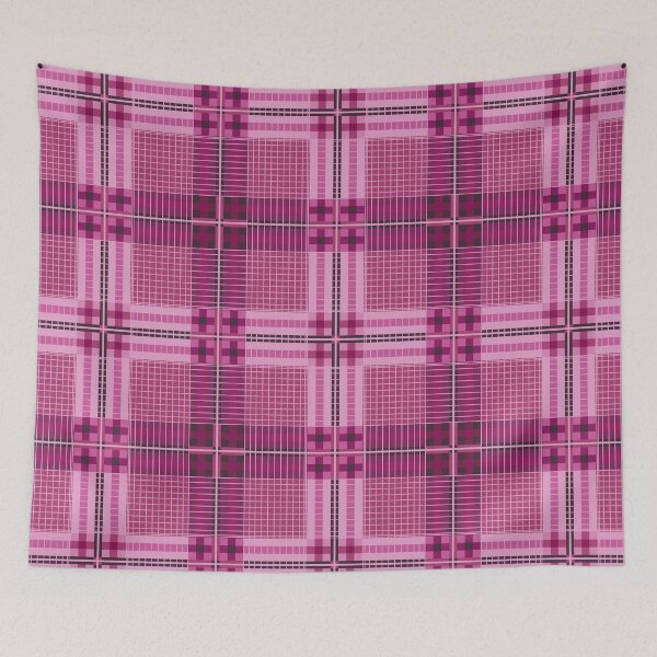 Item preview, Tartan, Big Square, Pink version designed and sold by Alex  Blud.
