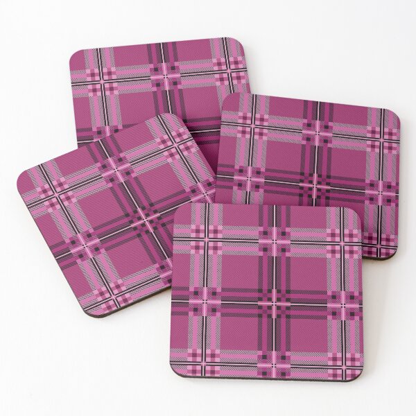 Item preview, Tartan, Big Square, Dark Pink Version designed and sold by Alex  Blud.