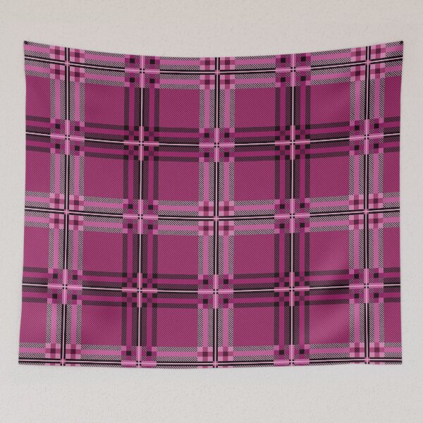 Item preview, Tartan, Big Square, Dark Pink Version designed and sold by Alex  Blud.