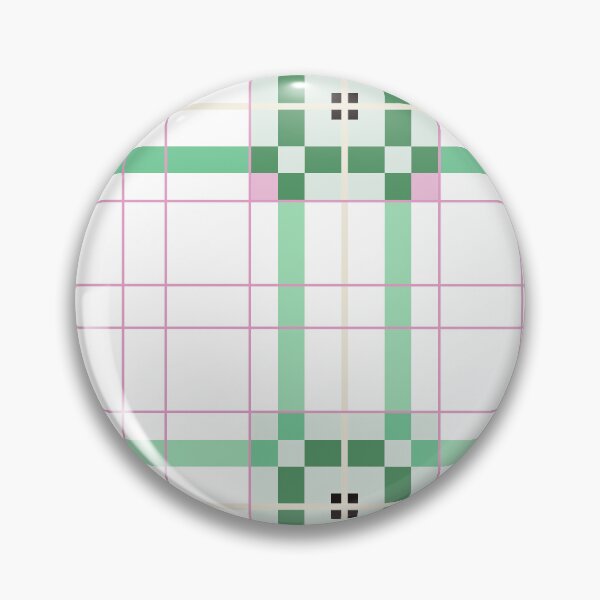Item preview, Tartan, Big Square, White and green version designed and sold by Alex  Blud.