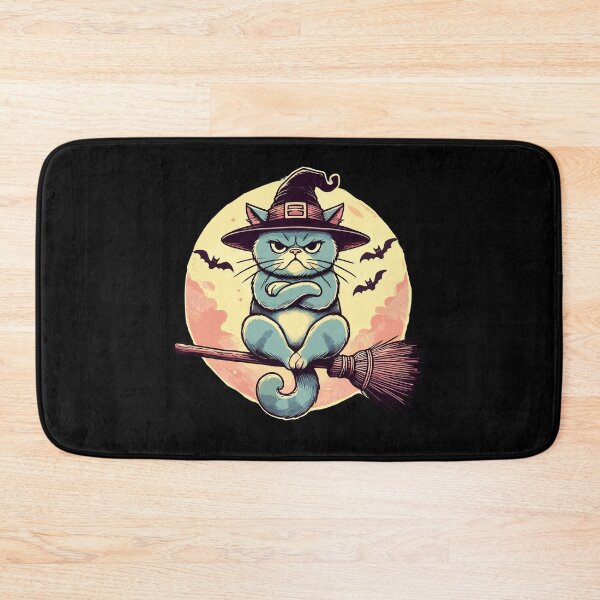 Item preview, Bad-tempered Witch Cat Funny Magician Cat designed and sold by LuminOrb.
