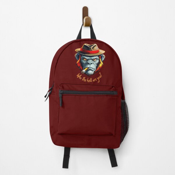 Item preview, Grumpy Monkey with Cigar: Who Are You? designed and sold by VikArtStudio.