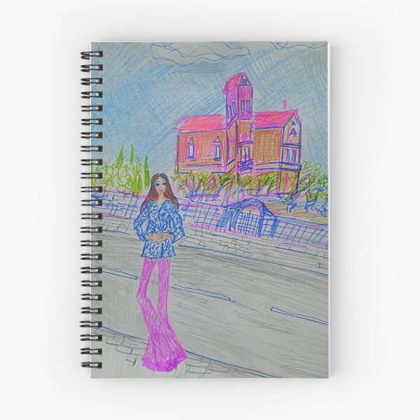 Item preview, Fashion Illustration: Girl In Front of A House designed and sold by IvanaKada.