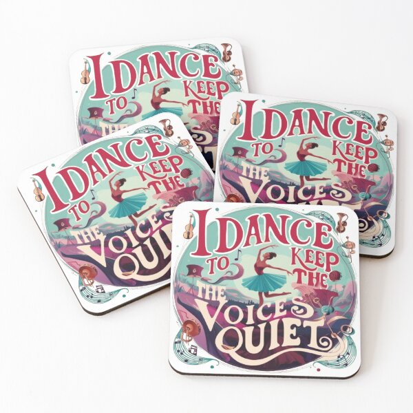 Item preview, I Dance to Keep the Voices Quiet – Surrealist Dancer in Dreamlike Landscape designed and sold by DITCHB .