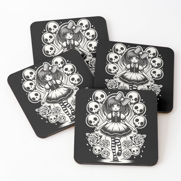 Item preview, Creepy Emo E-girl Dark Goth Design designed and sold by LuminOrb.