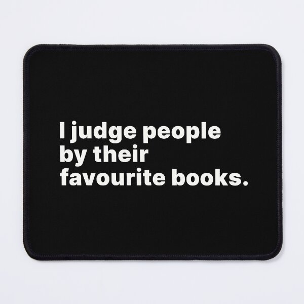 Item preview, I judge people by their favourite books designed and sold by ThingsOnTees.