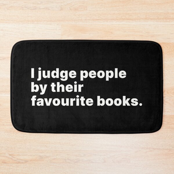 Item preview, I judge people by their favourite books designed and sold by ThingsOnTees.