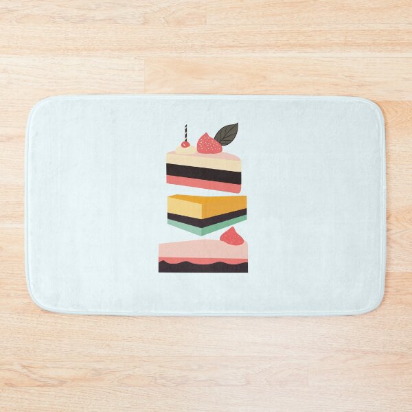 Item preview, Cake Illustration, Children's Art, Colorful Dessert Drawing, Food Illustration for Kids designed and sold by hannaprescott.