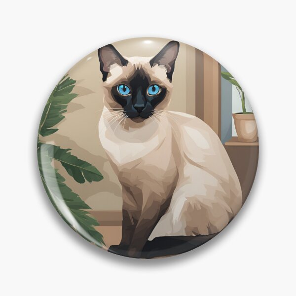 Item preview, Siamese cat poster designed and sold by REDCATWWW.