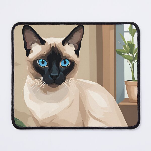 Item preview, Siamese cat poster designed and sold by REDCATWWW.