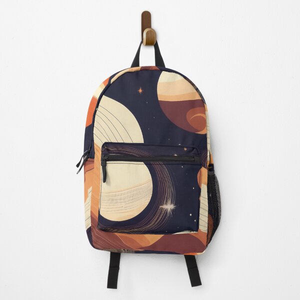 Item preview, A design of a nature-inspired space background with earthy tones, featuring planets. designed and sold by HEMRO.