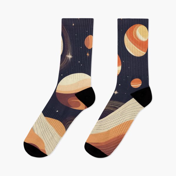 Item preview, A design of a nature-inspired space background with earthy tones, featuring planets. designed and sold by HEMRO.