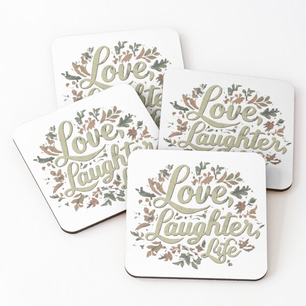 Item preview, Love Laughter Life  designed and sold by Proximashop.