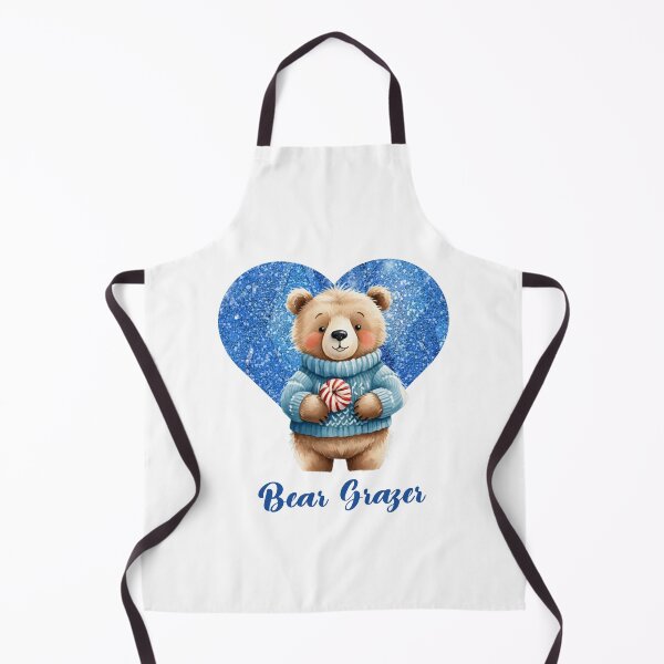 Item preview, Blue Heart Sparkles with Bear Grazer Charm designed and sold by AlexeyevZurga.