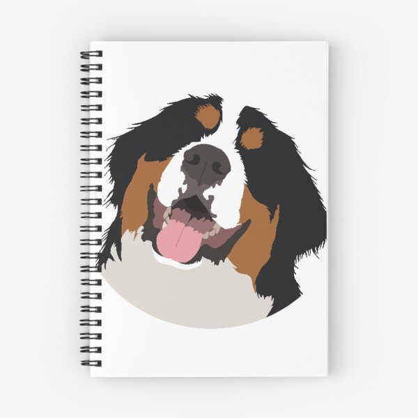 Item preview, Bernese mountain dog minimalist style cute dog  designed and sold by CreativelySophG.