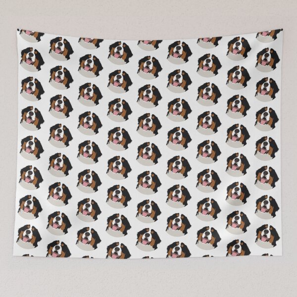 Item preview, Bernese mountain dog minimalist style cute dog  designed and sold by CreativelySophG.