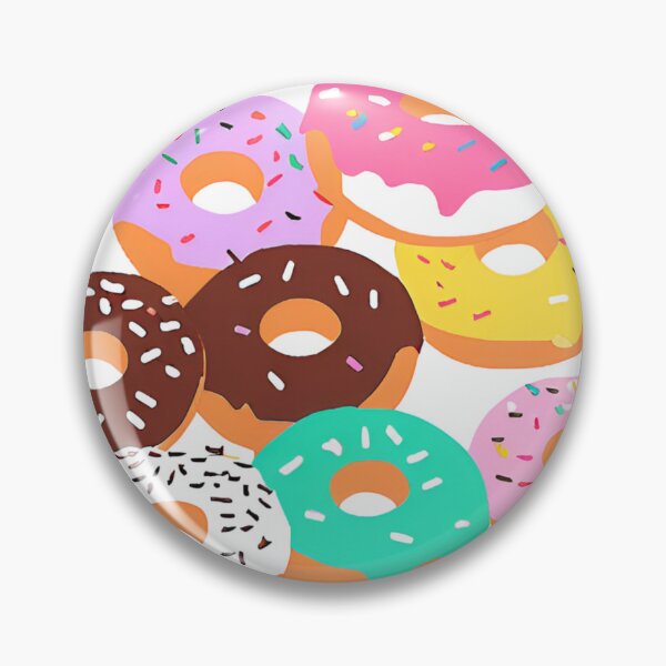 Item preview, Donuts with toppings designed and sold by Babeababoo.
