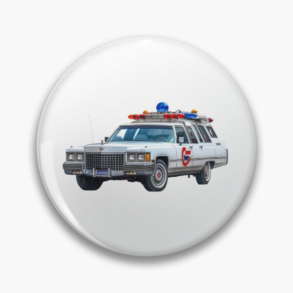 Item preview, White Cadillac Ambulance, the Ecto-1 designed and sold by kahida.