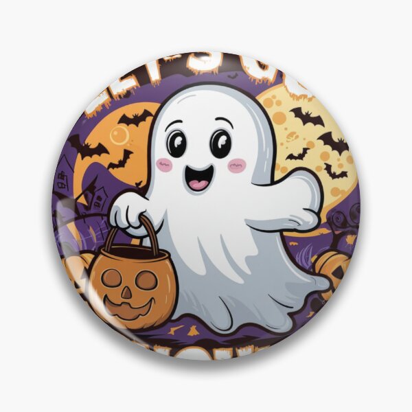 Artikelvorschau, Halloween, Geist, Halloweengeist, gruseliger Halloweengeist, süßer Halloweengeist, entworfen und verkauft von Divine-Favour.