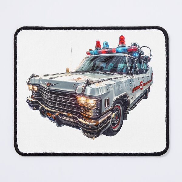 Item preview, White Cadillac Ambulance, the Ecto-1 designed and sold by kahida.