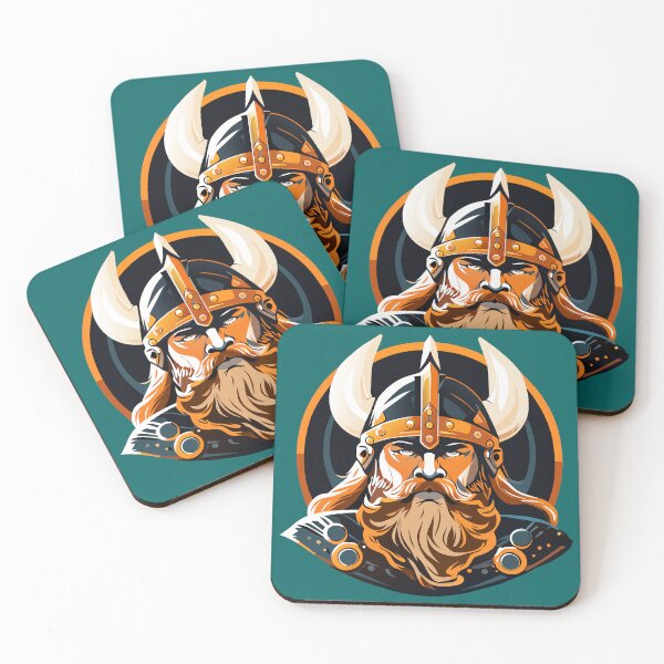 Item preview, Viking Warrior's Portrait,Portrait of Medieval's Warrior designed and sold by AgarutanPrint.