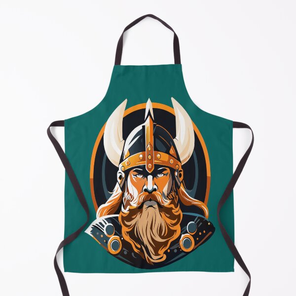 Item preview, Viking Warrior's Portrait,Portrait of Medieval's Warrior designed and sold by AgarutanPrint.