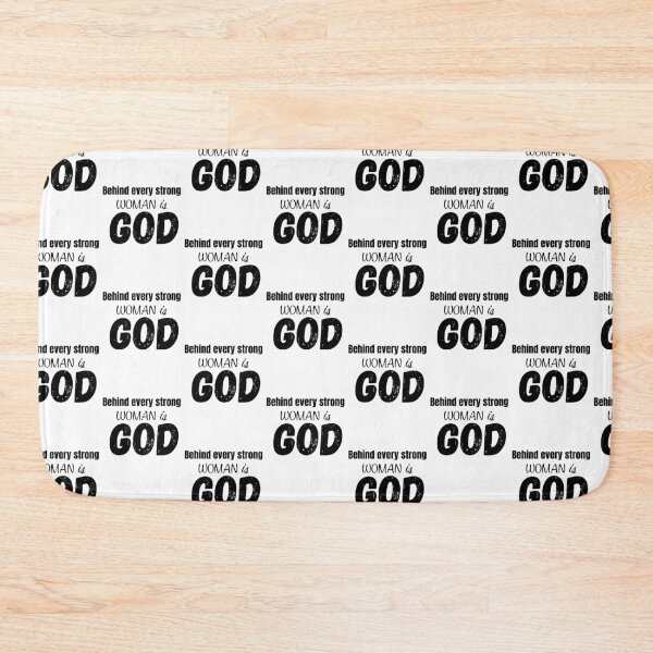 Item preview, Behind every strong woman is God designed and sold by StyleAlive.