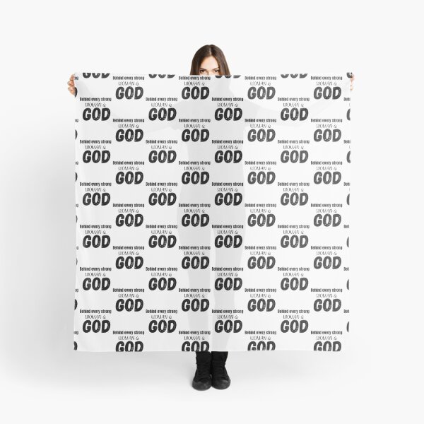 Item preview, Behind every strong woman is God designed and sold by StyleAlive.