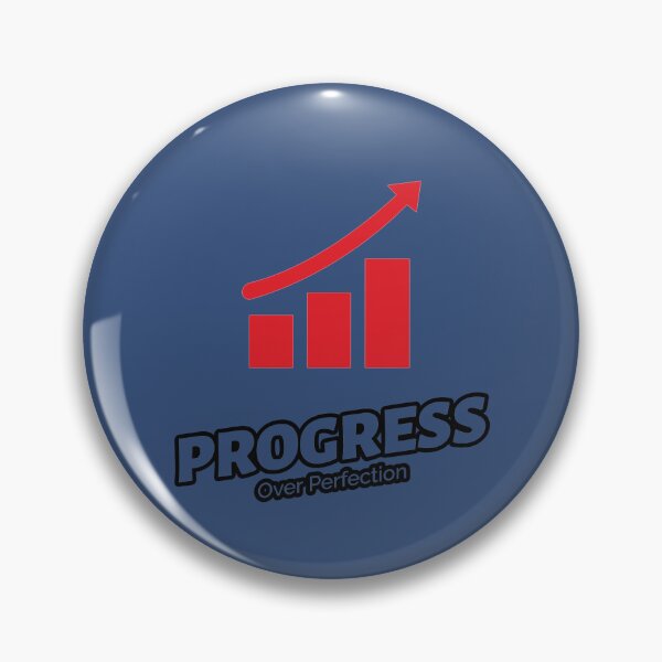 Item preview, Progress Over Perfection designed and sold by PositivelyPrinted.