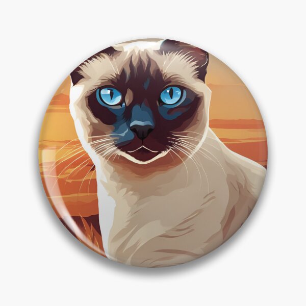 Item preview, Siamese cat poster designed and sold by REDCATWWW.