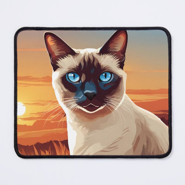 Item preview, Siamese cat poster designed and sold by REDCATWWW.
