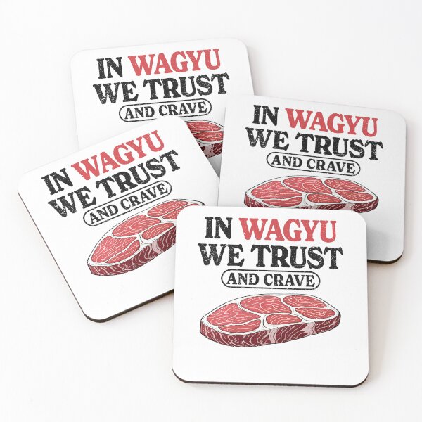 Item preview, In Wagyu We Trust T-Shirt designed and sold by Extra Rice Tees.