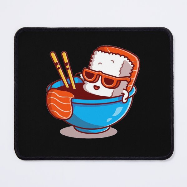 Item preview, Sushi chilling design designed and sold by Otaku Store35.