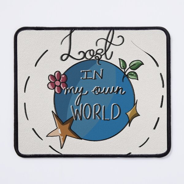 Item preview, Lost in my own world designed and sold by Patterned by Prachi.