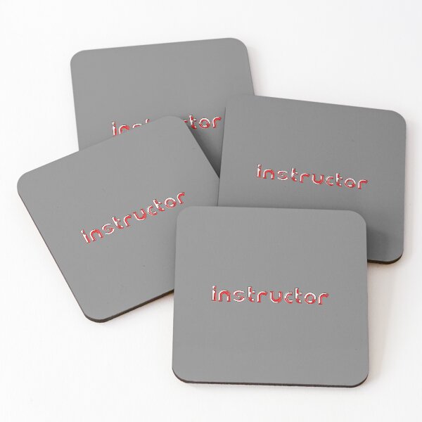 Item preview, Bold Instructor Typography Design designed and sold by 4rpixs.