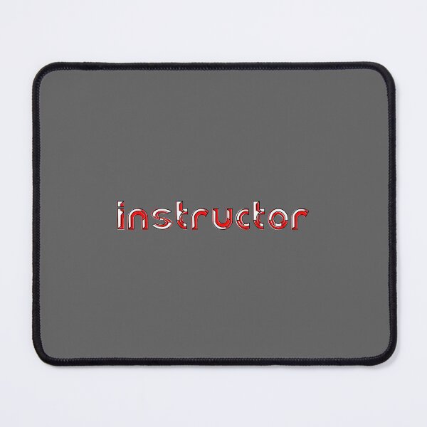 Item preview, Bold Instructor Typography Design designed and sold by 4rpixs.